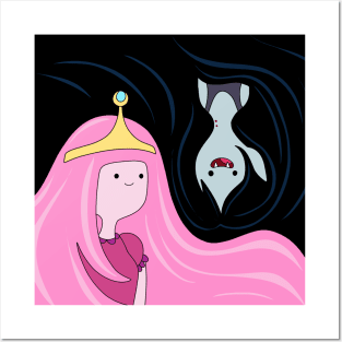 Princess Bubblegum and Marceline Posters and Art